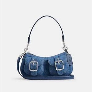 Brand new coach denim purse